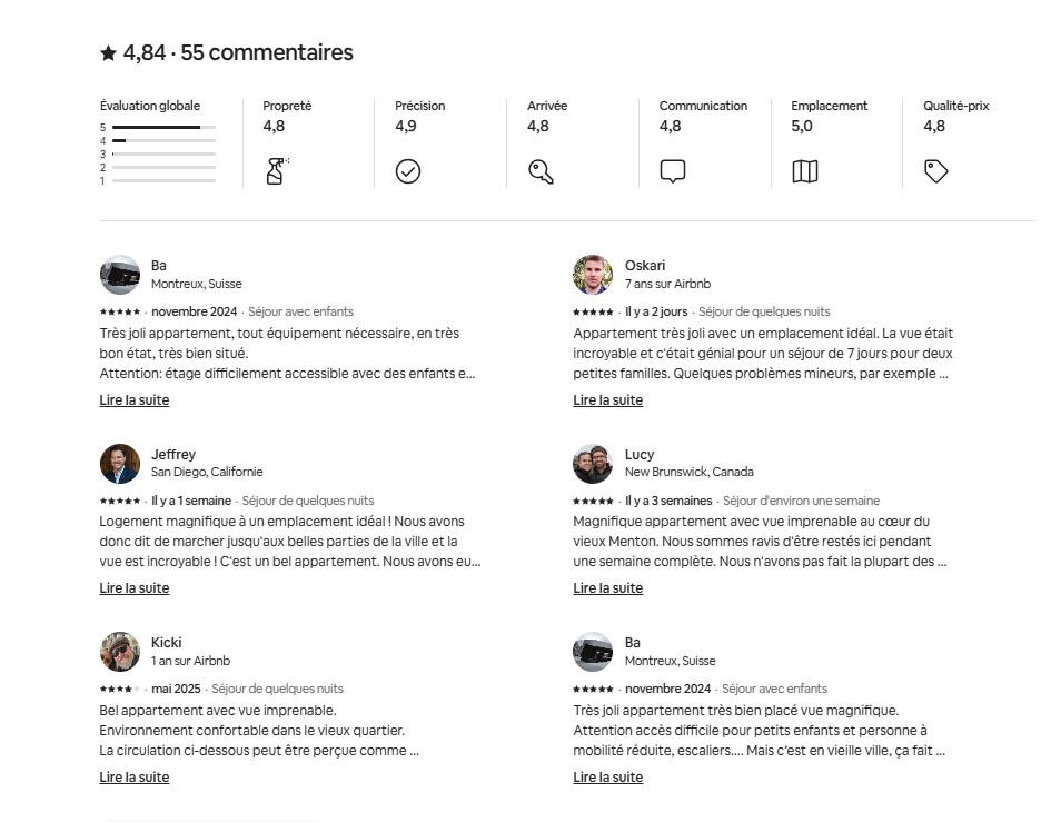 Commentaires Clients